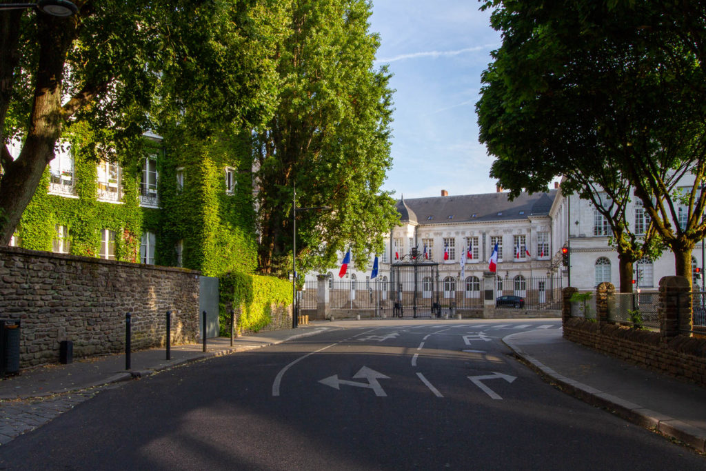 une rue à Nantes