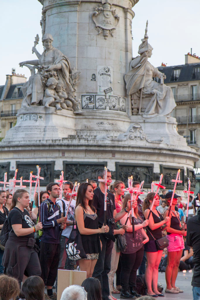 15 minutes de silence en mémoire des globicéphales tués cette année